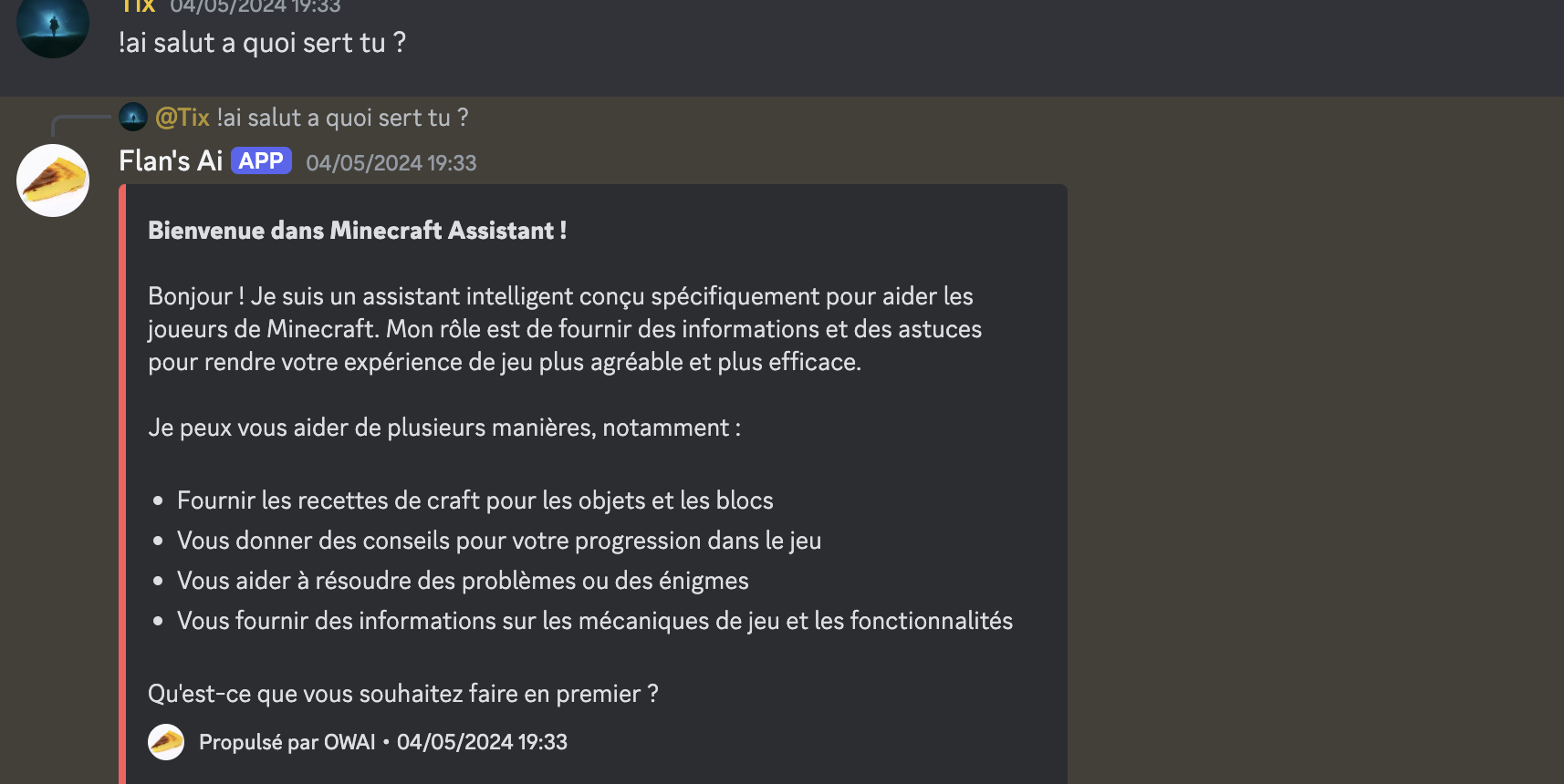 Ai Chat - Discord Bot