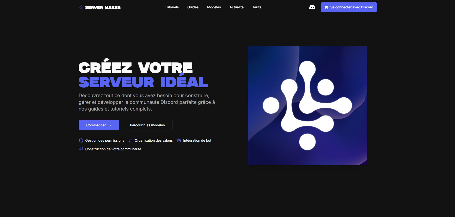 Server Maker - Discord Platform