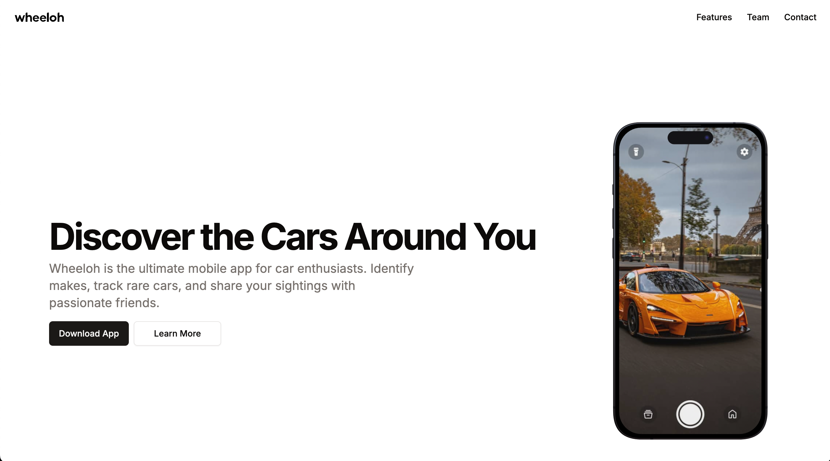 Wheeloh - Car Spottings App